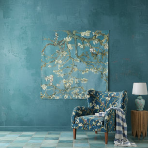 Elegante florale impressionistische Kunst-Dekorati Wandteppich