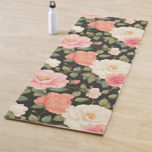 Elegante florale Noir Blütenpastellfarben Rosa Elf