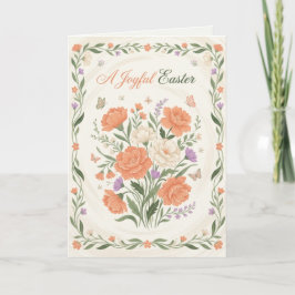 Elegante Florale Oster-Segen-Brunch-Einladung Karte