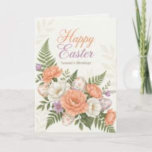 Elegante Florale Oster-Segen-Brunch-Einladung Karte