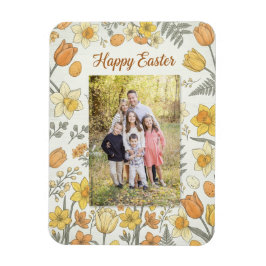 Elegante Florale Oster-Segen-Brunch-Einladung Magnet