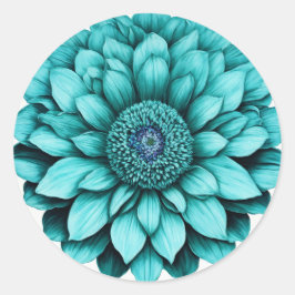 Elegante florale Stickers