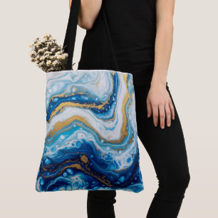 Elegante Fluid Art Decorative Kaffeebeuge Abstrakt