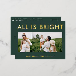 Elegante Folie 2 Foto Moderne Folie Postkarte