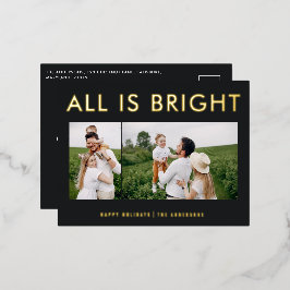 Elegante Folie 2 Foto Moderne Folie Postkarte