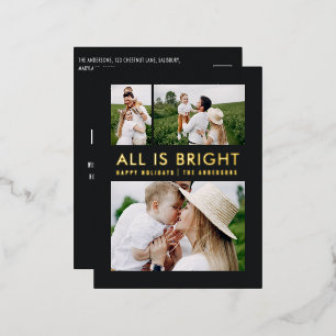 Elegante Folie 3 Foto Moderne Folie Postkarte