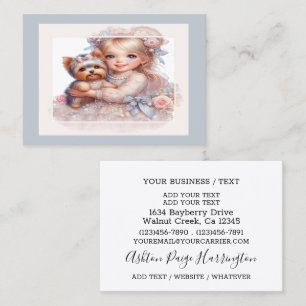 Elegante Fotografie / Portrait / Salon, etc. Visitenkarte