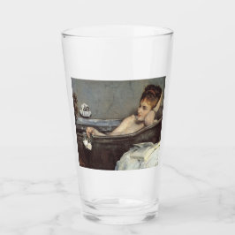 Elegante Frau im Bad (von Alfred Stevens) Glas