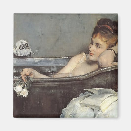 Elegante Frau im Bad (von Alfred Stevens) Magnet