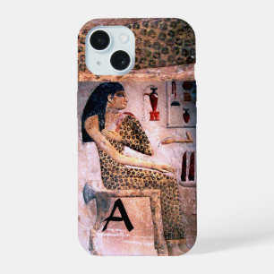ELEGANTE FRAU, MODE UND SCHÖNHEIT DES ALTEN ÄGYPTE iPhone 15 HÜLLE
