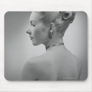 Elegante Frau Mousepad
