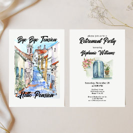 Elegante Frauen aufgrund der Spannungen Einladung