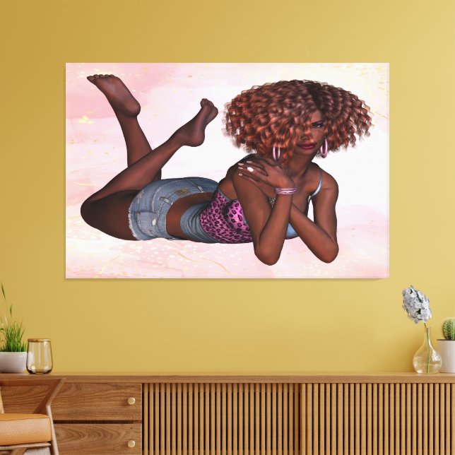 Elegante Frauen Canvas Print Picture 11 Leinwanddruck (Insitu (Wohnzimmer))