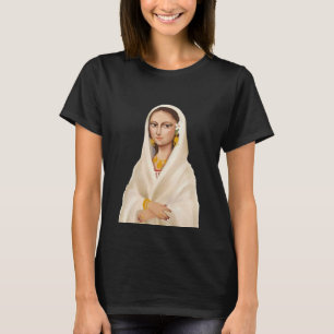 Elegante Frauenporträt Kulturkunstillustration T-Shirt