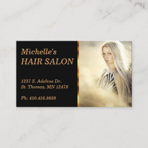 Elegante Friseursalon-Verabredung Terminkarte