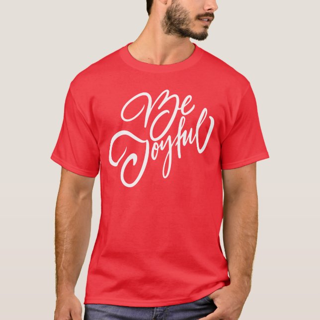 Elegante, fröhliche Urlaubsgestaltung T-Shirt (Vorderseite)