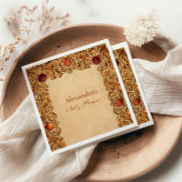 Elegante Frucht- und Foliage Babydusche