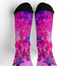 Elegante Fuchsia- und Dunkelblaue Limelight-Horten