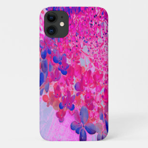 Elegante Fuchsia und dunkelblaue Limelight Hydrang Case-Mate iPhone Hülle