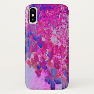 Elegante Fuchsia und dunkelblaue Limelight Hydrang Case-Mate iPhone Hülle