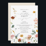 Elegante Garden Blume Aquarell 60. Geburtstag Einladung<br><div class="desc">Feiern Sie Ihren Meilenstein 60. Geburtstag im Stil mit unserer prächtigen Elegant Garden Blume Watercolor 50. Geburtstag Einladung! Ideal für eine Ansammlung zum Geburtstag im Frühjahr, wird diese Luxus-Einladung die Gäste für den großen Tag begeistern. Die Vorderseite des einladenden Hauses ist mit traumhaften, luftigen Blume im Aquarellgarten in sanften Farbtönen...</div>