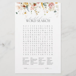 Elegante Garden Blume Blumenspiel Brautparty