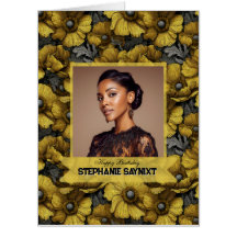 Elegante gelbe Anemonen Geburtstagsgeschenk für Fr