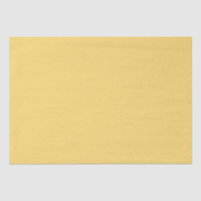 Elegante Gelbe Farbe Seidenpapier (Vorderseite)