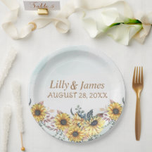 Elegante Gelbe Wasserfarbe Sonnenblume