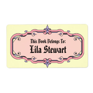 Elegante Gerahmte Buchplatte