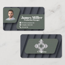 Elegante Gerahmte Visitenkartenserie 44