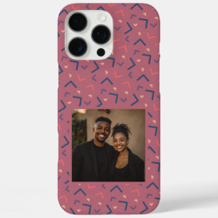 Elegante Geschenke für Frauen Memphis-Muster iPhone 16 Pro Max Hülle