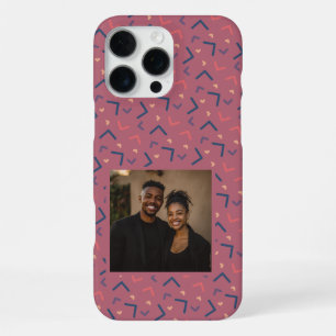 Elegante Geschenke für Frauen Memphis-Muster iPhone 16 Pro Max Hülle