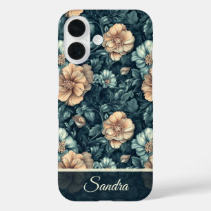 Elegante Geschenke für Mütter Rosenname iPhone 16 Hülle