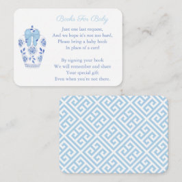 Elegante Ginger Jar Baby Boy Dusche bringt ein Buc Begleitkarte