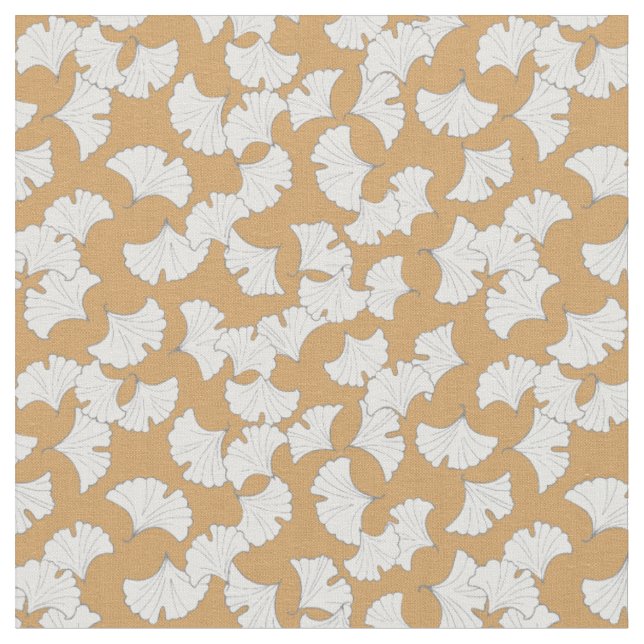Elegante Gingko-Blätter mit benutzerdefinierter Hi Stoff (Nahaufnahme)