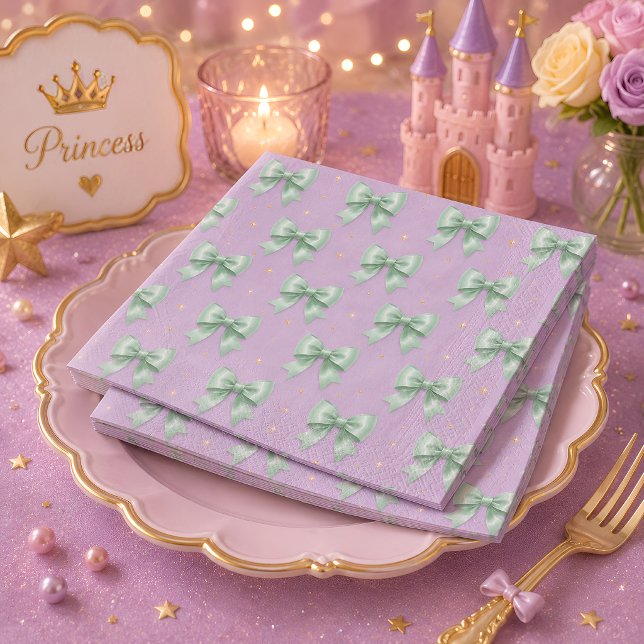 Elegante girly Geburtstagsfeier Serviette (Von Creator hochgeladen)