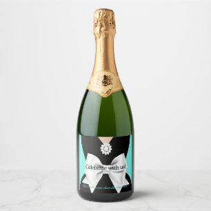 Elegante Glam Aqua Baby & Co Tiffany Babyparty
