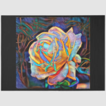 Elegante Glänzende Einzigartige Rosen Kunst Traum