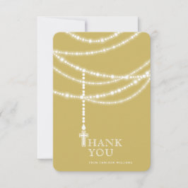 Elegante, glänzende Rosaienperlen und religiöse Kr Einladung