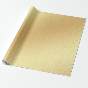 Elegante Glossy Imitate Gold Glitzer Moderne Kunst Geschenkpapier