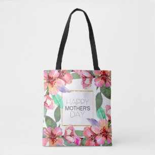 Elegante glückliche Taschen-mit Blumentasche der
