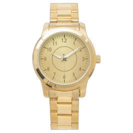 Elegante Gold Edition  Armbanduhr