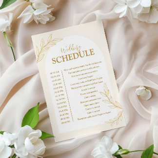 Elegante Gold Glitzer Wedding Card Feiertagskarte