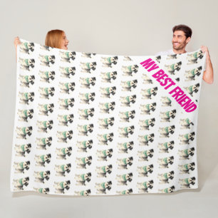 Elegante Gold-Grooming-Hunde-Personalisierte Kolle Fleecedecke