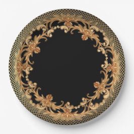 Elegante Gold Leaf Occasions Paper Teller