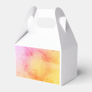 Elegante Gold & Pink Gevor Box Geschenkschachtel