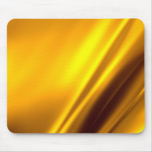 Elegante Gold Satin Imitate Texture Look Mousepad