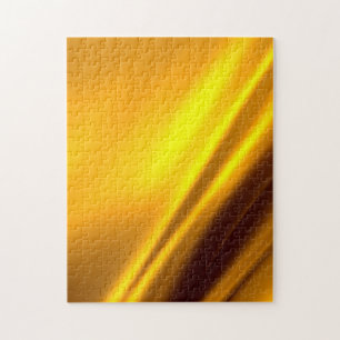 Elegante Gold Satin Imitate Texture Look Puzzle