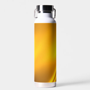 Elegante Gold Satin Imitate Texture Look Trinkflasche